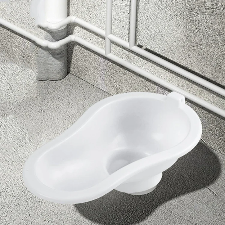 TBD0604655601.webp Disposable Plastic Toilet Temporary Simple Site Construction Squatting Toilet - Image 1