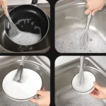 304 Thickened Lengthened Steel Wire Pot Brush Stainless Steel Cleaning Brush For Kitchen - Image 11