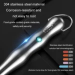 304 Thickened Lengthened Steel Wire Pot Brush Stainless Steel Cleaning Brush For Kitchen - Image 8