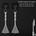 304 Thickened Lengthened Steel Wire Pot Brush Stainless Steel Cleaning Brush For Kitchen - Image 9