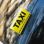 TAXI Washed Mark Label Car Personalized Decorative Stickers - Image 2