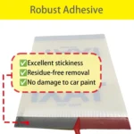 TAXI Washed Mark Label Car Personalized Decorative Stickers - Image 4