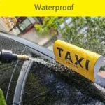TAXI Washed Mark Label Car Personalized Decorative Stickers - Image 6