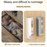 Free Punching Wall Mounted Panty Organizer Household Sock Storage Stand - Image 3