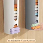 Free Punching Wall Mounted Panty Organizer Household Sock Storage Stand - Image 7