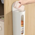 Free Punching Wall Mounted Panty Organizer Household Sock Storage Stand - Image 9