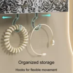 Bathroom No-Punch Suction Cup Shelf Household Restroom Wall Mounted Organizing Rack - Image 9