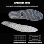 1pair Outdoor Sports Air Cushion Insoles Shock Absorbing TPU Inflatable Insoles - Image 5