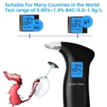 LCD Detector Backlight Light Breath Alcohol Tester - Image 3