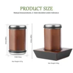 Rolling Knife Sharpener Wooden Roller Knife with Magnetic Angle 15/18/20/22 Degrees - Image 3