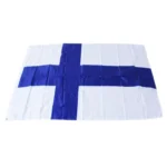 90 x 150cm Finnish Flag No. 4 Polyester Flag - Image 2
