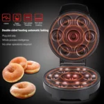 1000W Mini Donut Maker Machine Can Make 7 Doughnuts - Image 6