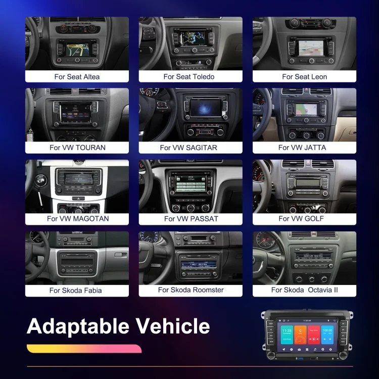 TBD06046762_B11.webp For Volkswagen/Skoda 1+32G Player Large Screen Carplay Android Navigation Reversing Camera Integrated Machine - Image 12