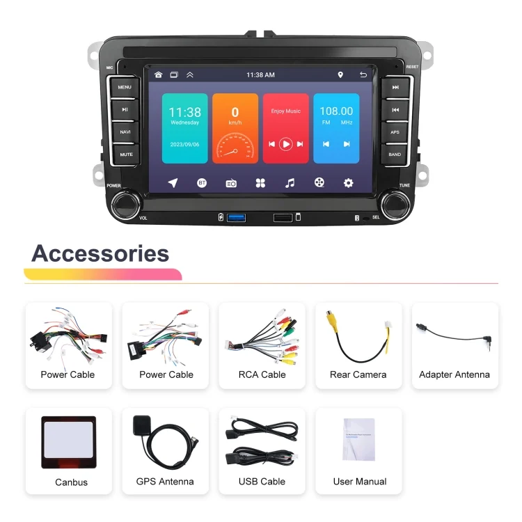 TBD06046762_B12.webp For Volkswagen/Skoda 1+32G Player Large Screen Carplay Android Navigation Reversing Camera Integrated Machine - Image 13