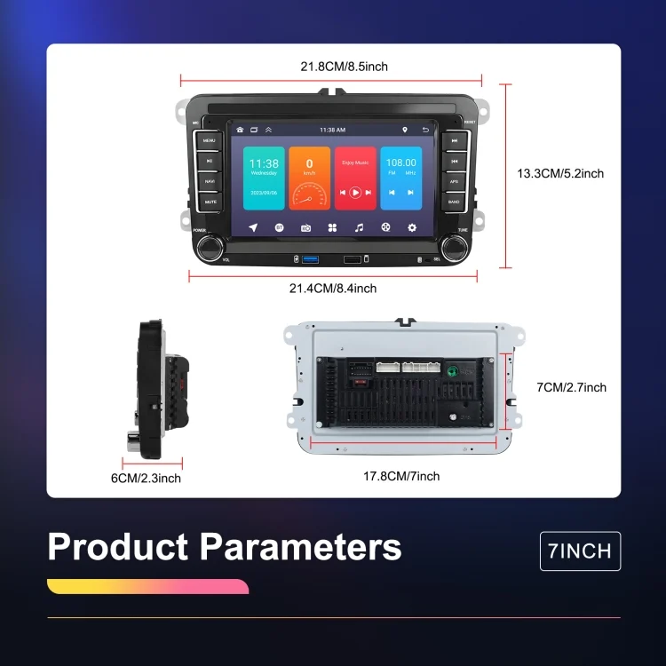 TBD06046762_B13.webp For Volkswagen/Skoda 1+32G Player Large Screen Carplay Android Navigation Reversing Camera Integrated Machine - Image 14