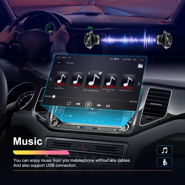 TBD06046762_B8.webp For Volkswagen/Skoda 1+32G Player Large Screen Carplay Android Navigation Reversing Camera Integrated Machine - Image 9