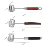 304 Stainless Steel Beef Hammer Thickened Solid Knocker Kitchen Double Sided Meat Looser - Image 3