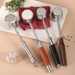 304 Stainless Steel Beef Hammer Thickened Solid Knocker Kitchen Double Sided Meat Looser - Image 9