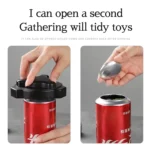 Magnetic Rotatable Can Opener Portable Beer Coke Manual Bottle Opener - Image 5