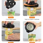 Magnetic Rotatable Can Opener Portable Beer Coke Manual Bottle Opener - Image 7
