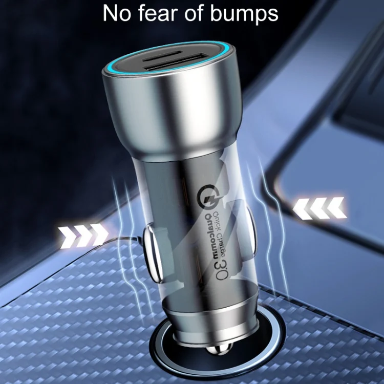 TBD06046816_B4.webp QIAKEY Vehicle Dual Port Fast Charging Charger One To Two Cigarette Lighter - Image 5
