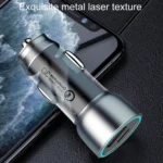 QIAKEY Vehicle Dual Port Fast Charging Charger One To Two Cigarette Lighter - Image 6