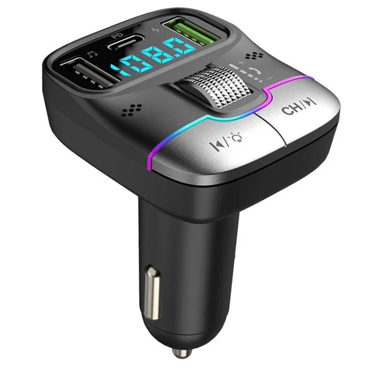 TBD0604681701A.webp Car Bluetooth MP3 Player Fast Charging Charger - Image 1