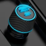 QIAKEY Dual Fast Charging Charger One To Two Cigarette Lighter - Image 2