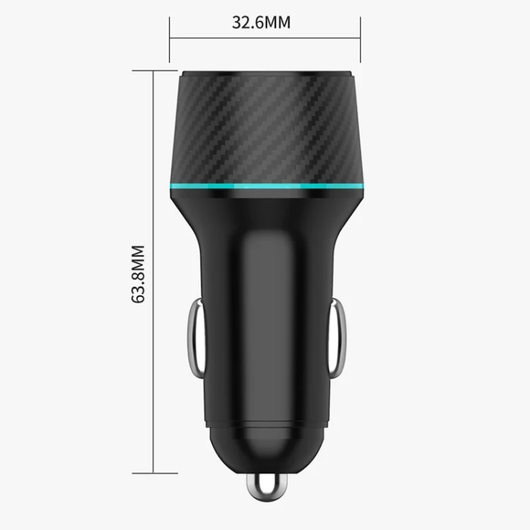 TBD06046820_B2.webp QIAKEY Dual Fast Charging Charger One To Two Cigarette Lighter - Image 3