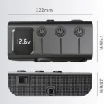 120W Digital Display Cigarette Lighter Car Fast Charging Charger - Image 4