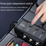 120W Digital Display Cigarette Lighter Car Fast Charging Charger - Image 9