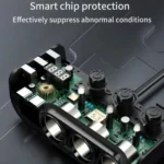 120W Digital Display Cigarette Lighter Car Fast Charging Charger - Image 10