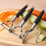 304 Stainless Steel Paring Knife Multifunctional Peeler Fruit and Vegetable Scraper - Image 2