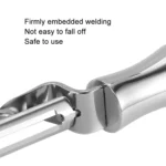 304 Stainless Steel Paring Knife Multifunctional Peeler Fruit and Vegetable Scraper - Image 6