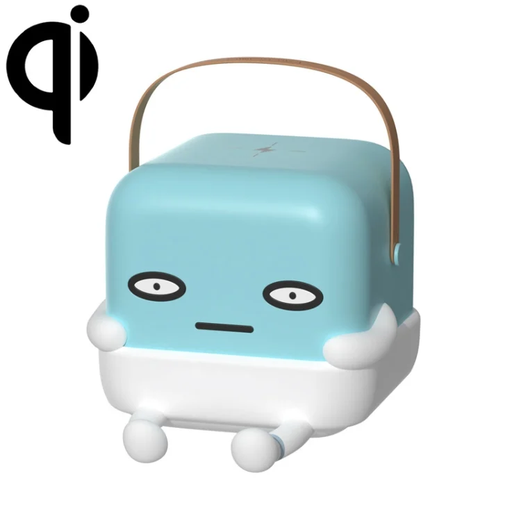 ICARER FAMILY IF-C01 Cartoon Adjustable Phone Holder Night Light With Wireless Charger
