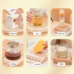 ICARER FAMILY IF-ND01 Smart Thermostatic Coaster Thermal Insulation Heating Base, CN Plug - Image 4