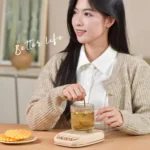 ICARER FAMILY IF-ND01 Smart Thermostatic Coaster Thermal Insulation Heating Base, CN Plug - Image 7