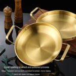 Thickened Stainless Steel Double Ears Pan Seafood Rice Pan Fried Chicken Tray - Image 5