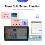 6+128G Android Universal HD Large Screen Car Bluetooth Player Android GPS Navigation Integrated Machine - Image 11