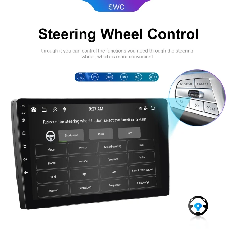 TBD06046900_B4.webp 6+128G Android Universal HD Large Screen Car Bluetooth Player Android GPS Navigation Integrated Machine - Image 5