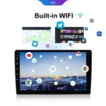 6+128G Android Universal HD Large Screen Car Bluetooth Player Android GPS Navigation Integrated Machine - Image 10