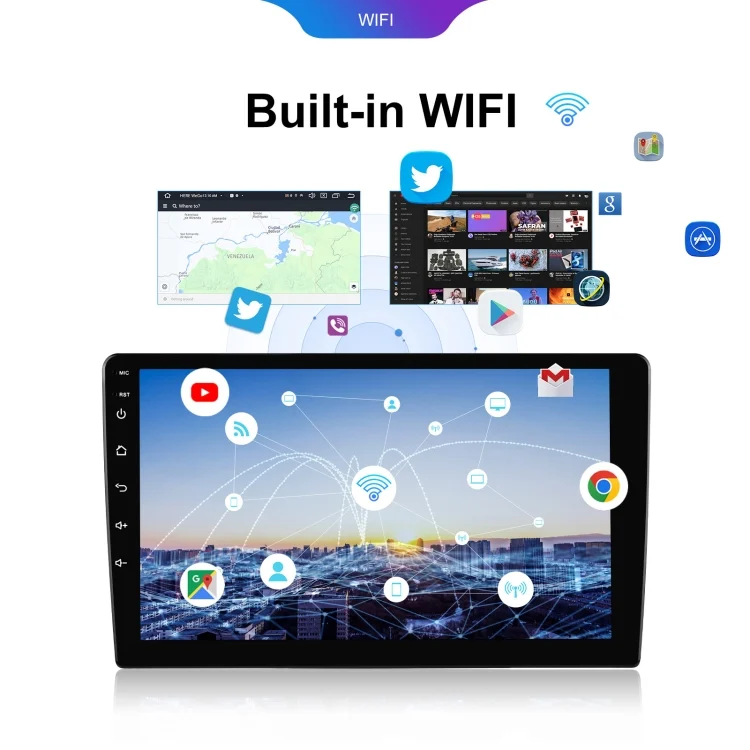 TBD06046900_B9.webp 6+128G Android Universal HD Large Screen Car Bluetooth Player Android GPS Navigation Integrated Machine - Image 10