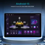 13.1 inch 4+64G Android Large Screen Navigator With Universal Map APK / Carplay / Reverse Car Image - Image 2