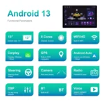 13.1 inch 4+64G Android Large Screen Navigator With Universal Map APK / Carplay / Reverse Car Image - Image 14