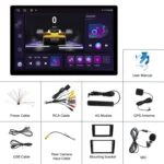 13.1 inch 4+64G Android Large Screen Navigator With Universal Map APK / Carplay / Reverse Car Image - Image 18