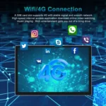 13.1 inch 4+64G Android Large Screen Navigator With Universal Map APK / Carplay / Reverse Car Image - Image 3