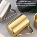 304 Stainless Steel Double Layer Insulated Mug Children Drop-proof Water Cup Coffee Mug - Image 6