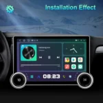11.8 Inch 4+64G Dual Knob Player Android Large Screen Navigation Wireless CarPlay Reversing Image - Image 2
