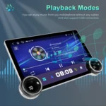 11.8 Inch 4+64G Dual Knob Player Android Large Screen Navigation Wireless CarPlay Reversing Image - Image 11