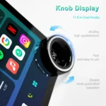 11.8 Inch 4+64G Dual Knob Player Android Large Screen Navigation Wireless CarPlay Reversing Image - Image 13